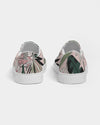 Floral | Pink Jungle Women's Slip-On Canvas Shoe - Katrynthia Law