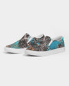 Safari | Cheetah Scales Women's Slip-On Canvas Shoe - Katrynthia Law