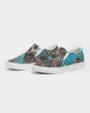 Safari | Cheetah Scales Women's Slip-On Canvas Shoe - Katrynthia Law