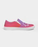 Chroma | Ombre Elephant Women's Slip-On Canvas Shoe - Katrynthia Law