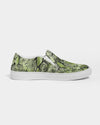 Safari | Green Diamondback Women's Slip-On Canvas Shoe - Katrynthia Law