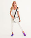 Ethereal | Purple Watercolor Women's Slip-On Canvas Shoe - Katrynthia Law