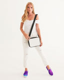 Ethereal | Purple Watercolor Women's Slip-On Canvas Shoe - Katrynthia Law