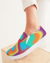 Tie Dye | Color Warp 2 Women's Slip-On Canvas Shoe - Katrynthia Law