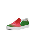 Chroma | Watermelon Seeds Women's Slip-On Canvas Shoe - Katrynthia Law
