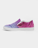 Ethereal | Pink Watercolor Women's Slip-On Canvas Shoe - Katrynthia Law