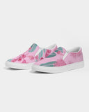 Floral | Pink Paradise Women's Slip-On Canvas Shoe - Katrynthia Law