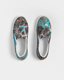 Safari | Cheetah Scales Women's Slip-On Canvas Shoe - Katrynthia Law
