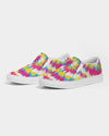 Tie Dye | Pink, Blue, Orange/Yellow, White Women's Slip-On Canvas Shoe - Katrynthia Law