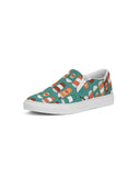 Fall | Cinnamon & Pumpkin Women's Slip-On Canvas Shoe - Katrynthia Law