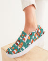 Fall | Cinnamon & Pumpkin Women's Slip-On Canvas Shoe - Katrynthia Law