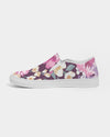 Floral | Watercolor Buds Women's Slip-On Canvas Shoe - Katrynthia Law