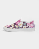 Floral | Watercolor Buds Women's Slip-On Canvas Shoe - Katrynthia Law