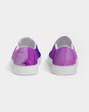 Ethereal | Purple Watercolor Women's Slip-On Canvas Shoe - Katrynthia Law