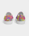 Psychedelic | Be Happy Women's Slip-On Canvas Shoe - Katrynthia Law