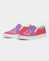 Chroma | Ombre Elephant Women's Slip-On Canvas Shoe - Katrynthia Law