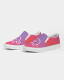 Chroma | Ombre Elephant Women's Slip-On Canvas Shoe - Katrynthia Law