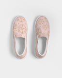 Winter | Pink Snow Women's Slip-On Canvas Shoe