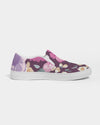 Floral | Watercolor Buds Women's Slip-On Canvas Shoe - Katrynthia Law