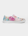 Floral | Watercolor Blossoms Women's Slip-On Canvas Shoe - Katrynthia Law