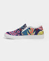 Floral | Evening Bouquet Women's Slip-On Canvas Shoe - Katrynthia Law