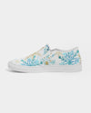 Winter | Golden Snowfall Women's Slip-On Canvas Shoe