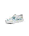 Winter | Golden Snowfall Women's Slip-On Canvas Shoe