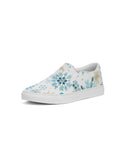 Winter | Golden Snowfall Women's Slip-On Canvas Shoe