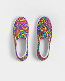 Psychedelic | Live Your Life Women's Slip-On Canvas Shoe - Katrynthia Law