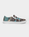 Safari | Cheetah Scales Women's Slip-On Canvas Shoe - Katrynthia Law