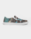Safari | Cheetah Scales Women's Slip-On Canvas Shoe - Katrynthia Law