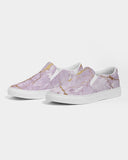 Ethereal | Light Marble Women's Slip-On Canvas Shoe - Katrynthia Law