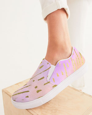 Ethereal | Pastel Dream Women's Slip-On Canvas Shoe - Katrynthia Law