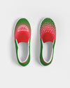 Chroma | Watermelon Seeds Women's Slip-On Canvas Shoe - Katrynthia Law