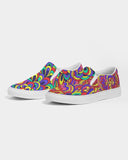 Psychedelic | Live Your Life Women's Slip-On Canvas Shoe - Katrynthia Law