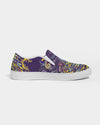 Psychedelic | Purple & Free Women's Slip-On Canvas Shoe - Katrynthia Law