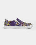 Psychedelic | Purple & Free Women's Slip-On Canvas Shoe - Katrynthia Law