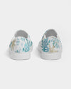 Winter | Golden Snowfall Women's Slip-On Canvas Shoe