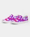 Tie Dye | Purple, Pink, White Women's Slip-On Canvas Shoe - Katrynthia Law