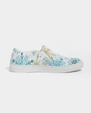 Winter | Golden Snowfall Women's Slip-On Canvas Shoe