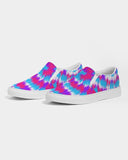 Tie Dye | Blue, Pink, Purple, White Women's Slip-On Canvas Shoe - Katrynthia Law