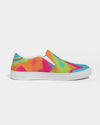 Tie Dye | Color Warp 1 Women's Slip-On Canvas Shoe - Katrynthia Law