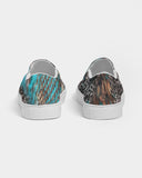 Safari | Cheetah Scales Women's Slip-On Canvas Shoe - Katrynthia Law