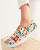 Fall | Pumpkin Spice Women's Slip-On Canvas Shoe - Katrynthia Law