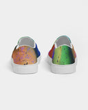 Galaxy | Green Pea Women's Slip-On Canvas Shoe - Katrynthia Law