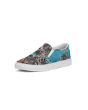 Safari | Cheetah Scales Women's Slip-On Canvas Shoe - Katrynthia Law