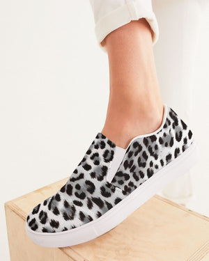 Safari | Cheetah Women's Slip-On Canvas Shoe - Katrynthia Law