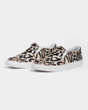 Safari | Leopard Women's Slip-On Canvas Shoe - Katrynthia Law