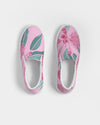 Floral | Pink Paradise Women's Slip-On Canvas Shoe - Katrynthia Law