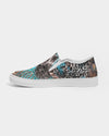 Safari | Cheetah Scales Women's Slip-On Canvas Shoe - Katrynthia Law
